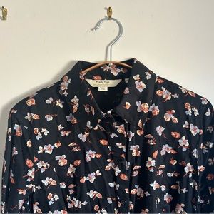 People tree piper floral shirt dress